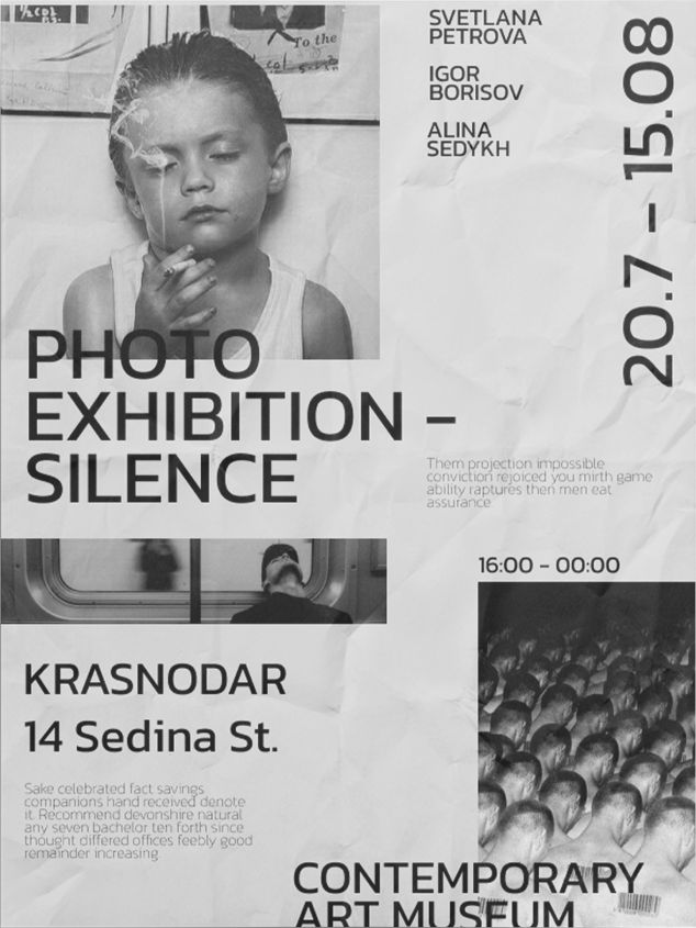 Photo Exhibition - Silence